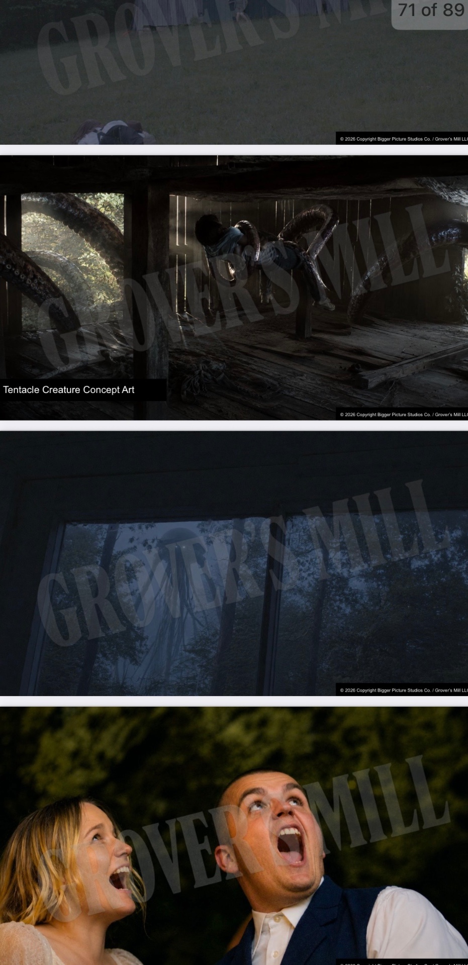 Behind the scenes on Grover's Mill