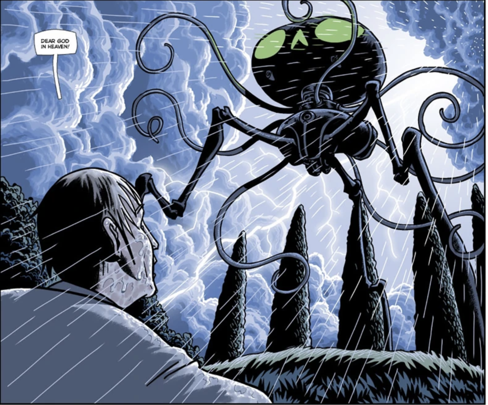 The tripods of Grover's Mill