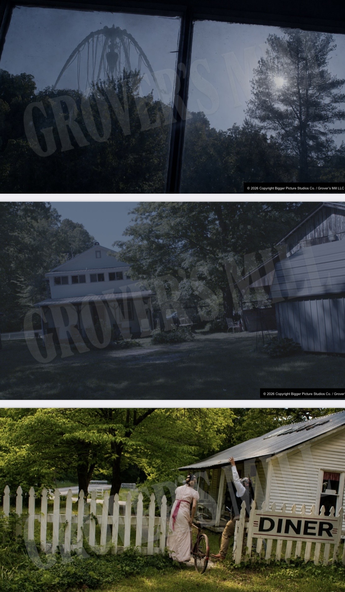Grover's Mill production still